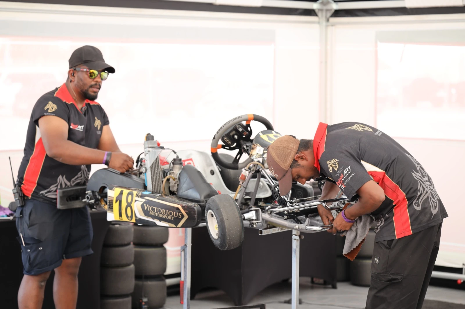 Victorious Clinches First Place at Bahrain GP